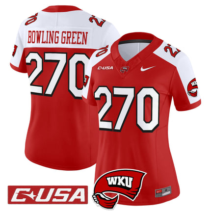 Women's Western Kentucky Hilltoppers 2025 Vapor Limited Jersey - All Stitched