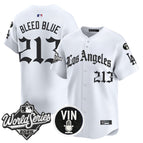 White / Bleed Blue 213 / S