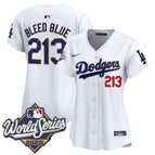 White / Bleed Blue 213 / S