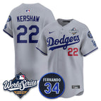 Gray / Clayton Kershaw - 22 / S