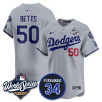 Gray / Mookie Betts - 50 / S
