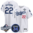 White / Clayton Kershaw - 22 / S
