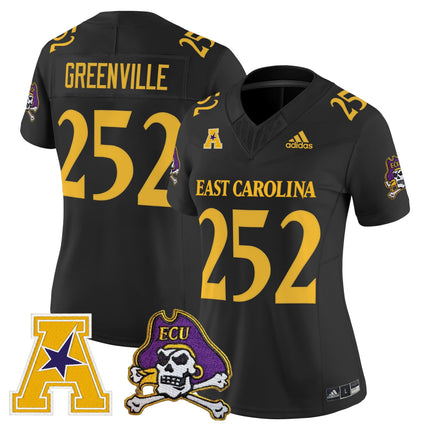 Women's East Carolina Pirates 2025 Vapor Limited Jersey - All Stitched