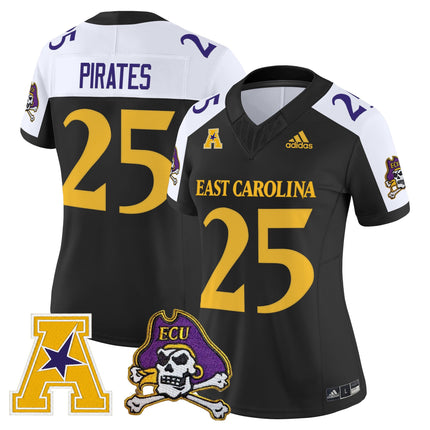 Women's East Carolina Pirates 2025 Vapor Limited Jersey - All Stitched