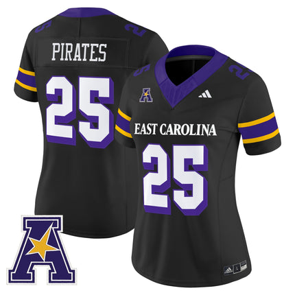 Women's East Carolina Pirates 2025 Vapor Limited Jersey - All Stitched