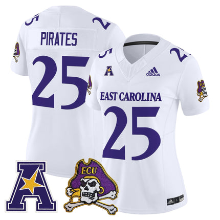 Women's East Carolina Pirates 2025 Vapor Limited Jersey - All Stitched