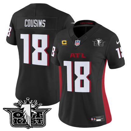 Women's Outkast x Atlanta Falcons 2025 Vapor Limited Jersey - All Stitched