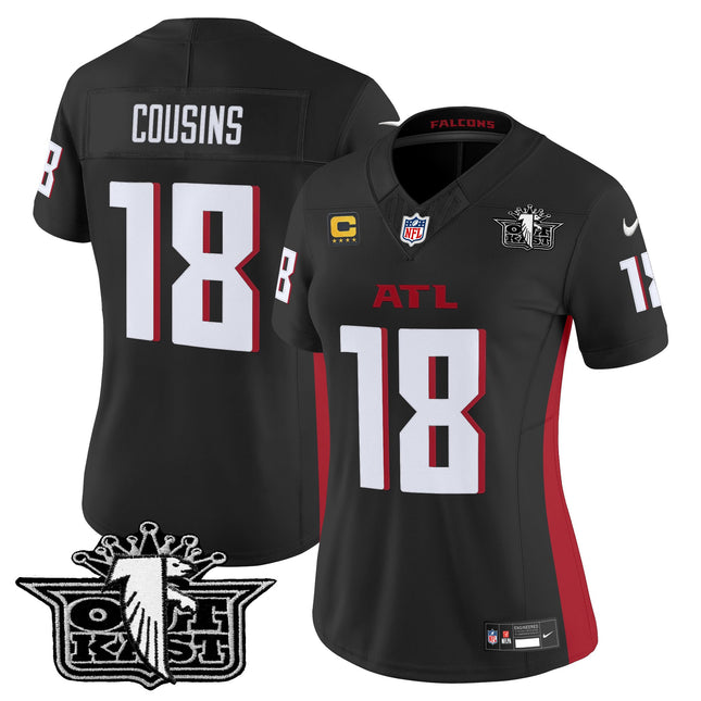 Women's Outkast x Atlanta Falcons 2025 Vapor Limited Jersey - All Stitched