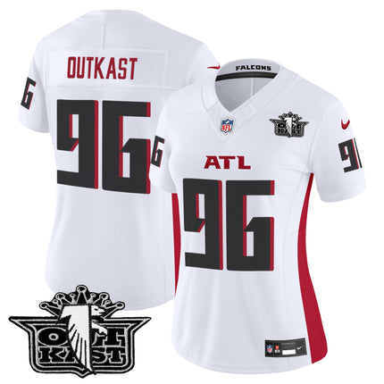Women's Outkast x Atlanta Falcons 2025 Vapor Limited Jersey - All Stitched