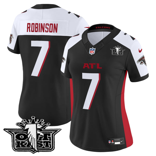 Women's Outkast x Atlanta Falcons 2025 Vapor Limited Jersey - All Stitched