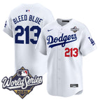 White / Bleed Blue 213 / S