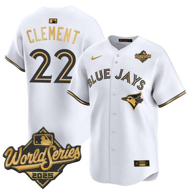Men's Toronto Blue Jays 2025 World Series Vapor Premier Limited Jersey V2 - All Stitched