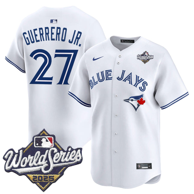 Men's Toronto Blue Jays 2025 World Series Vapor Premier Limited Jersey V2 - All Stitched