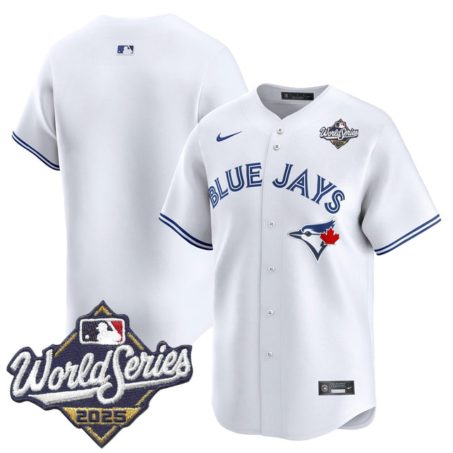 Men's Toronto Blue Jays 2025 World Series Vapor Premier Limited Jersey V2 - All Stitched
