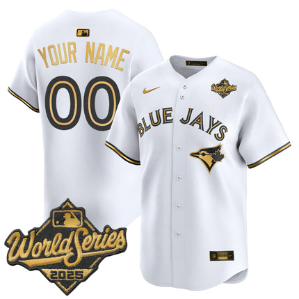 Toronto Blue Jays 2025 World Series Vapor Premier Limited Custom Jersey V2 - All Stitched