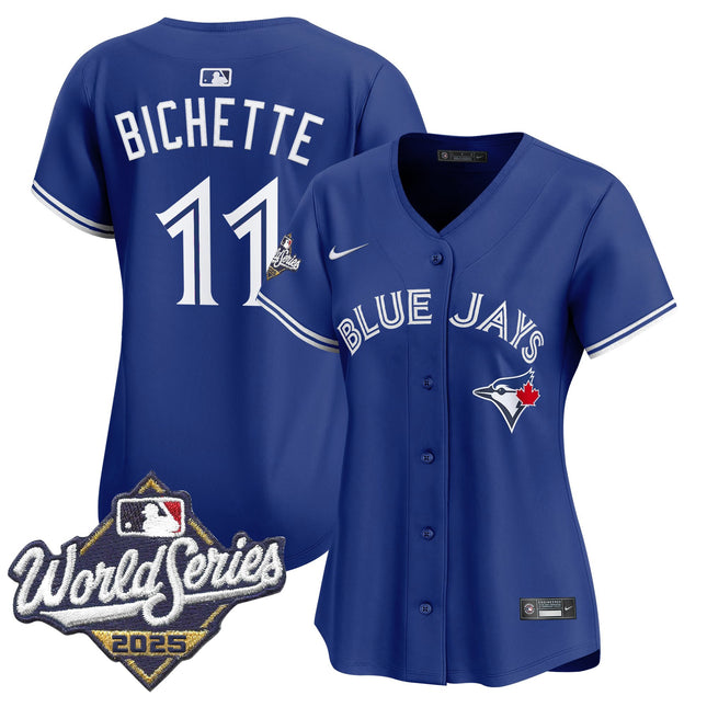 Women's Toronto Blue Jays 2025 World Series Vapor Premier Limited Jersey - All Stitched