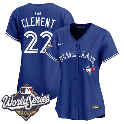 Women's Toronto Blue Jays 2025 World Series Vapor Premier Limited Jersey - All Stitched