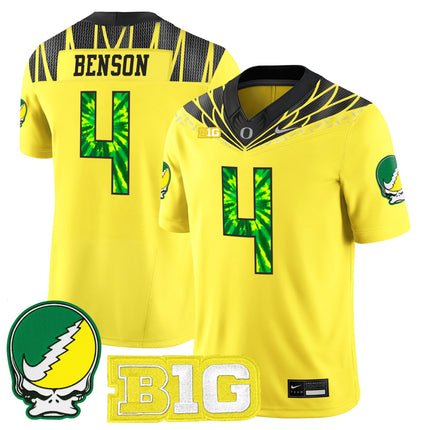 Men's Oregon Ducks 2025 "Grateful Ducks" Vapor Limited Jersey - All Stitched
