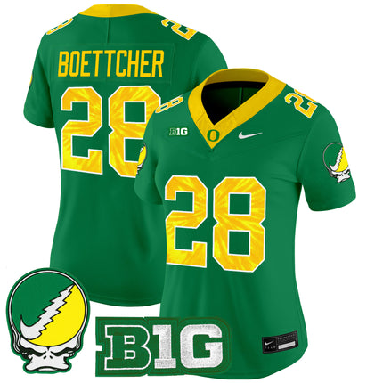 Women's Oregon Ducks 2025 "Grateful Ducks" Vapor Limited Jersey - All Stitched
