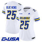 White / #25 Blue Hens / S