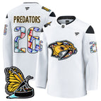 White / #26 Predators / S