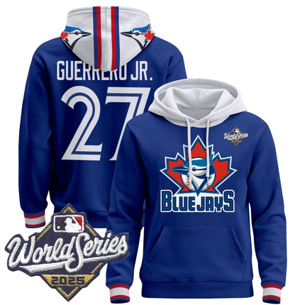 Men's Toronto Blue Jays 2025 World Series Premium Pullover Hoodie - All Stitched