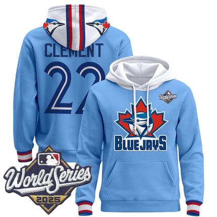 Men's Toronto Blue Jays 2025 World Series Premium Pullover Hoodie - All Stitched