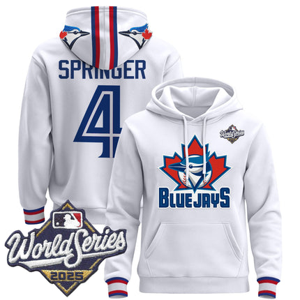 Men's Toronto Blue Jays 2025 World Series Premium Pullover Hoodie - All Stitched