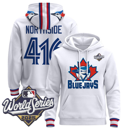 Men's Toronto Blue Jays 2025 World Series Premium Pullover Hoodie - All Stitched