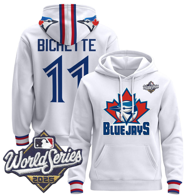 Men's Toronto Blue Jays 2025 World Series Premium Pullover Hoodie - All Stitched