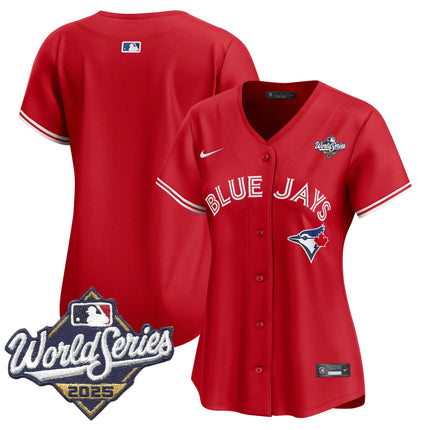 Women's Toronto Blue Jays 2025 World Series Vapor Premier Limited Jersey V2 - All Stitched