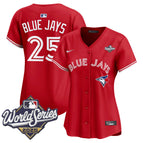 Red / #25 Blue Jays / S
