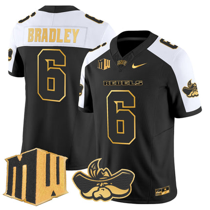 Men's UNLV Rebels 2025 Gold Vapor Limited Jersey - All Stitched