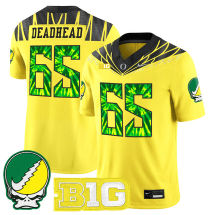 Men's Oregon Ducks 2025 "Grateful Ducks" Vapor Limited Jersey - All Stitched