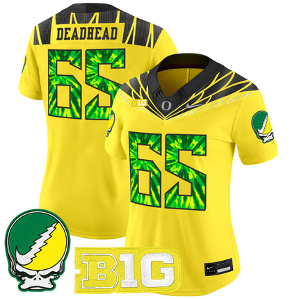 Women's Oregon Ducks 2025 "Grateful Ducks" Vapor Limited Jersey - All Stitched
