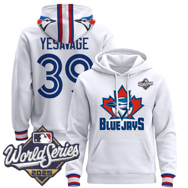 Men's Toronto Blue Jays 2025 World Series Premium Pullover Hoodie - All Stitched