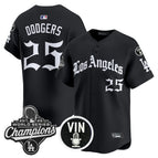 Black / #25 Dodgers / S