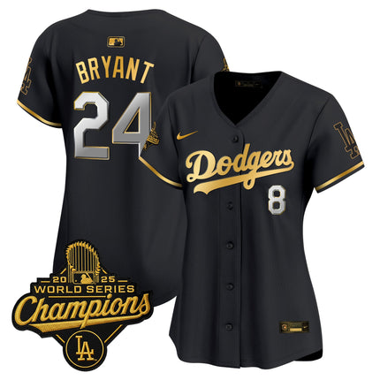Women's Dodgers 2025 World Series Champions Vapor Premier Limited Jersey - All Stitched
