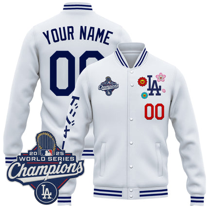 Los Angeles Dodgers x Takashi Murakami Custom Jacket - 2025 World Series Champions Patch - Printed