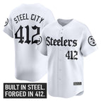 White / Steel City 412 / S