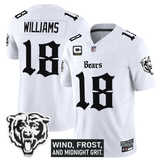 Men's Chicago Bears 'Gothic Midway Legacy' Vapor Limited Jersey - All Stitched