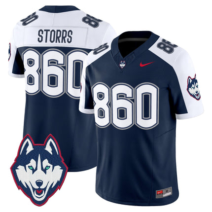 Men's UConn Huskies 2025 Vapor Limited Jersey - All Stitched