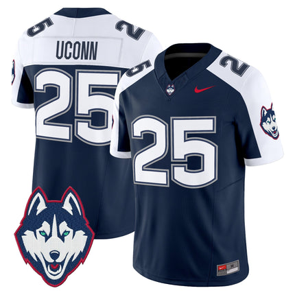 Men's UConn Huskies 2025 Vapor Limited Jersey - All Stitched