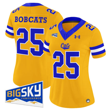 Women's Montana State Bobcats 2025 Vapor Limited Jersey - All Stitched