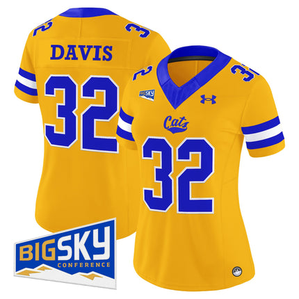 Women's Montana State Bobcats 2025 Vapor Limited Jersey - All Stitched