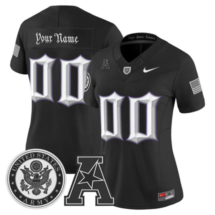 Army Black Knights Honoring 250 Years Of Service And Sacrifice Vapor Limited Custom Jersey - All Stitched