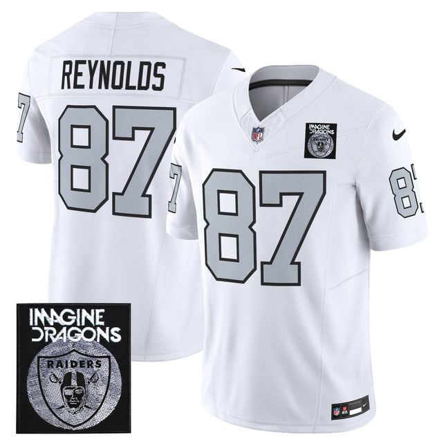 Men's Imagine Dragons x Las Vegas Raiders Vapor Limited Jersey - All Stitched