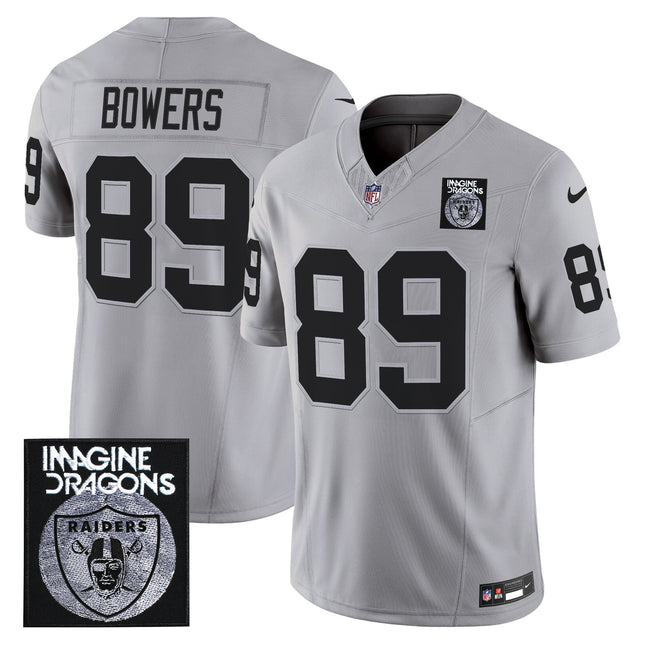 Men's Imagine Dragons x Las Vegas Raiders Vapor Limited Jersey - All Stitched