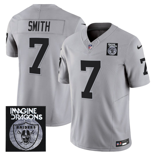 Men's Imagine Dragons x Las Vegas Raiders Vapor Limited Jersey - All Stitched
