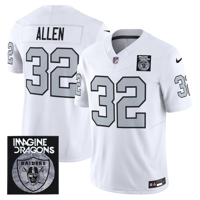 Men's Imagine Dragons x Las Vegas Raiders Vapor Limited Jersey - All Stitched